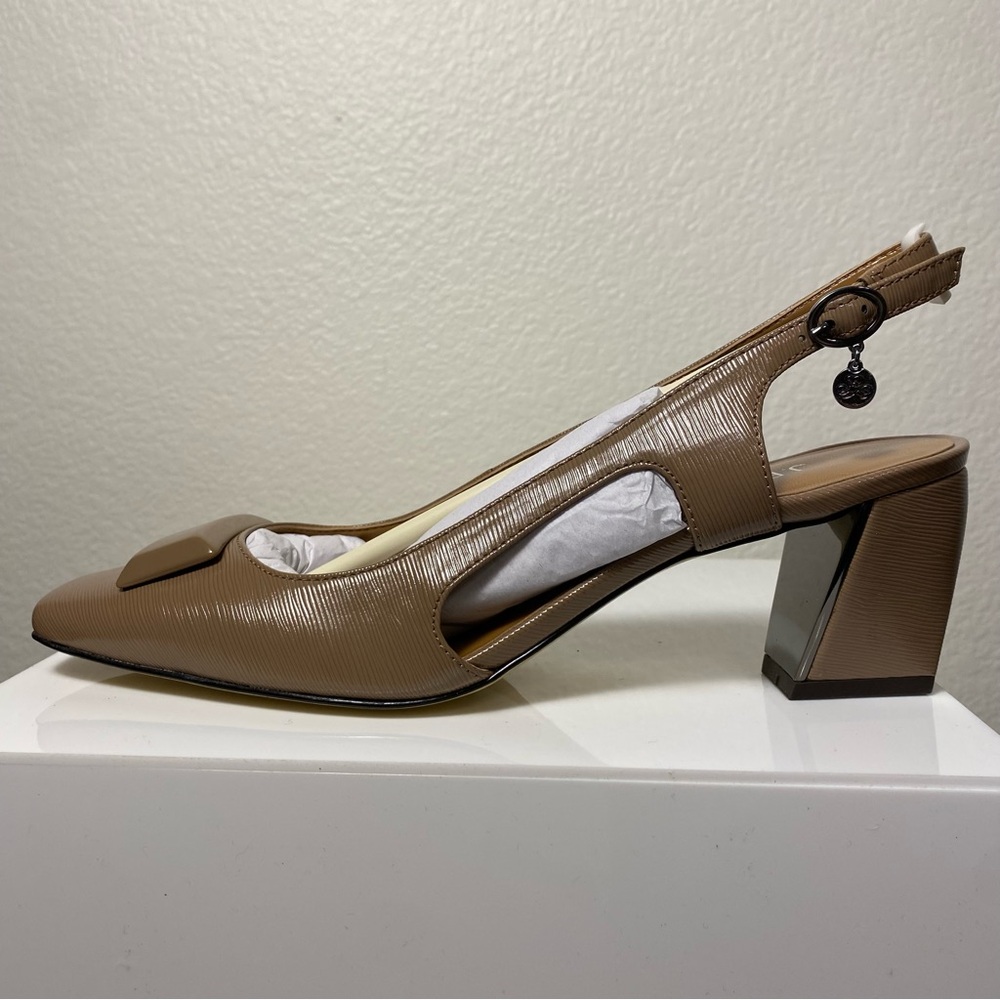 J.Renee Samina Mushroom Slingback Block Heels Size 7.5 NWT - Picture 12 of 15
